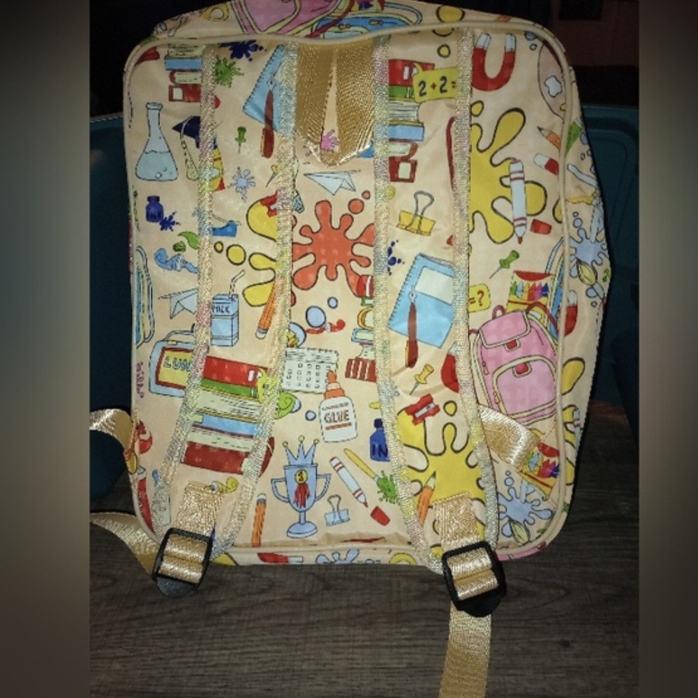 Colorful Artsy Backpack - Picture 4 of 5